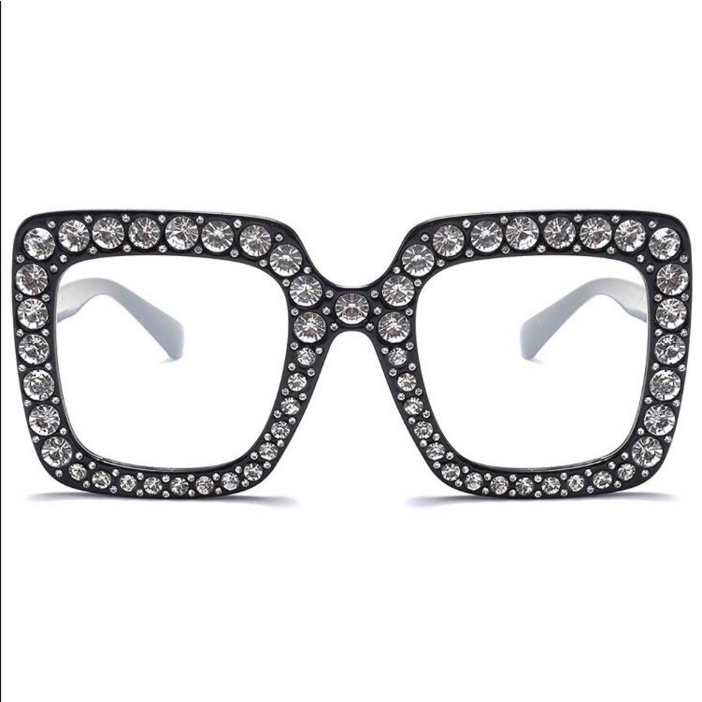 Clear Sparkle Glasses
